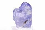 Brilliant Blue-Violet Tanzanite Crystal - Merelani Hills, Tanzania #208073-2
